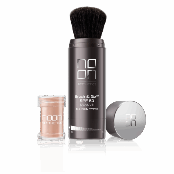 מברשת אבקת הגנה מינרלית להגנה מהשמש | Brush & Go SPF 50